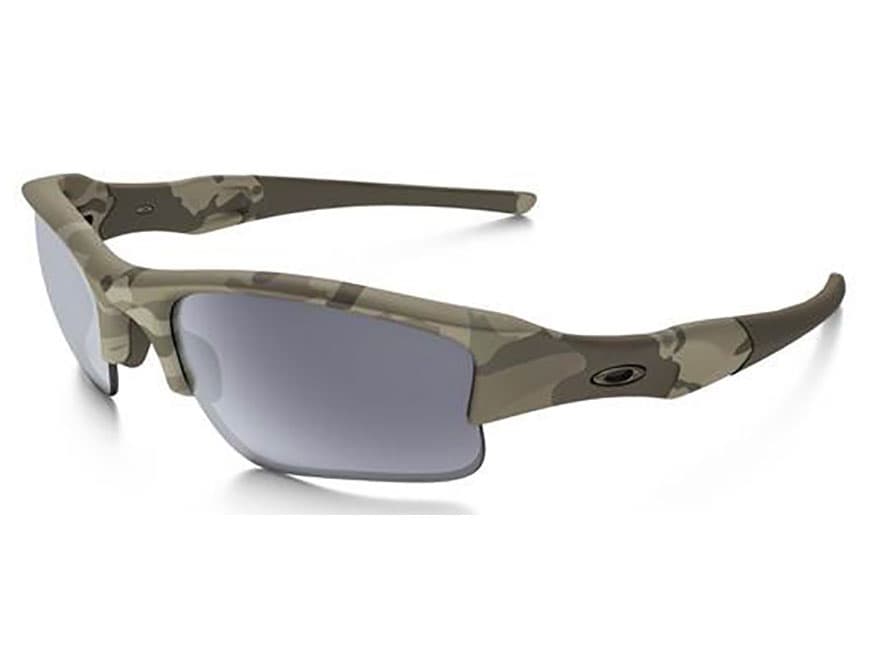 Oakley Flak Jacket XLJ Sunglasses Multicam Frame/Gray Lens