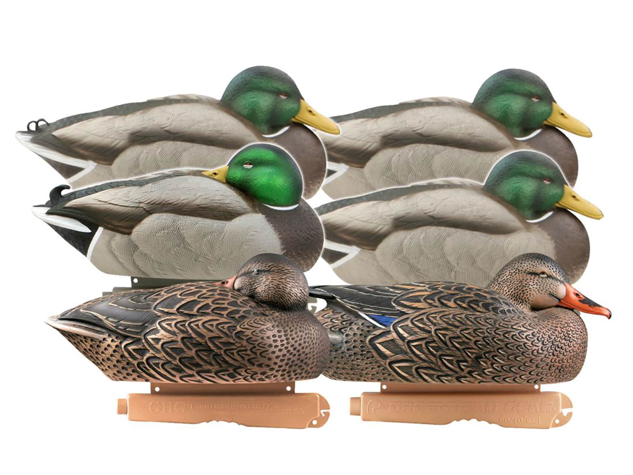 GHG ProGrade SleeperRester Pack Mallard Duck Decoy Pack of 6