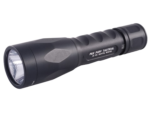 Surefire P2X Fury Tactical Flashlight LED 2 CR123A Batteries Aluminum