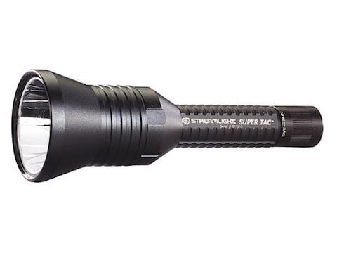 Streamlight Super Tac Flashlight LED with Holster and 3 CR123A Batteries Aluminum Black