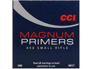 CCI Small Rifle Magnum Primers #450 Case of 5000 (5 Boxes of 1000)