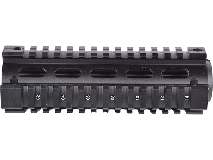 AR-STONER 2-Piece AR-15 Quad Rail Handguard 7" Black