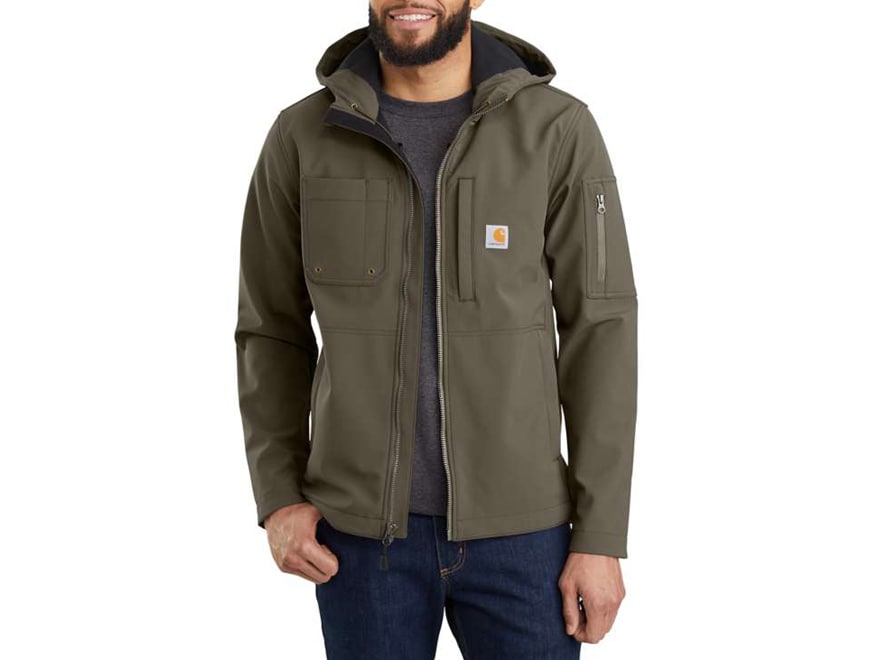 carhartt relaxed fit softshell jacket