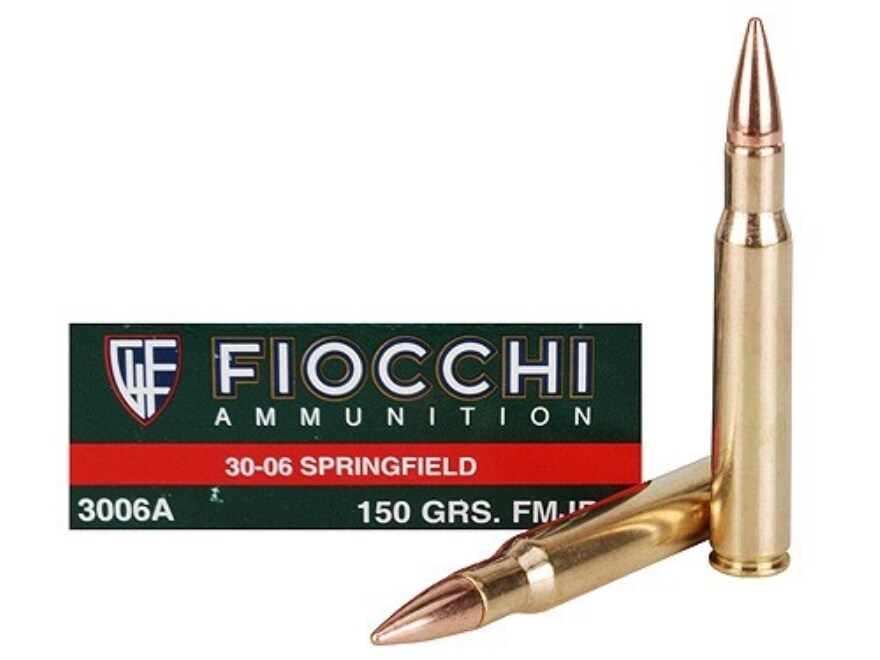 Fiocchi Shooting Dynamics Ammo 30-06 Springfield 150 Grain Full Metal