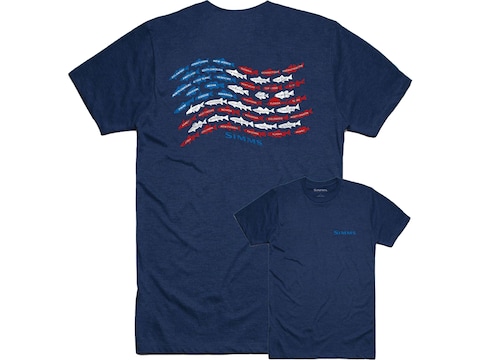 Simms Men's Upstream USA Short Sleeve T-Shirt