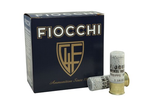 Fiocchi Helice Target Ammo 12 Ga 2-3/4 1-1/4oz #7-1/2 Nickel Plated