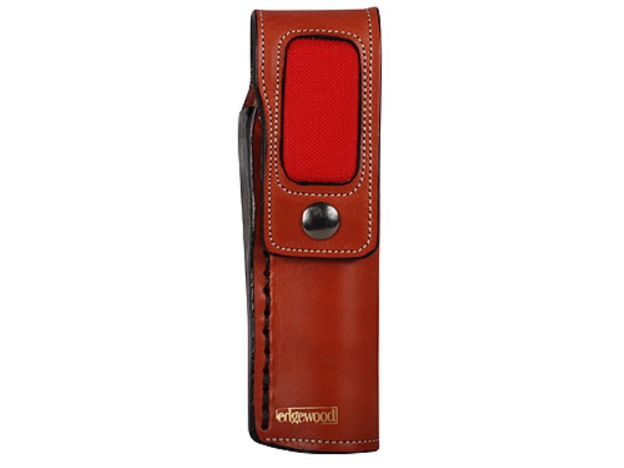 Edgewood Bolt Holster Leather Nylon Red MidwayUSA