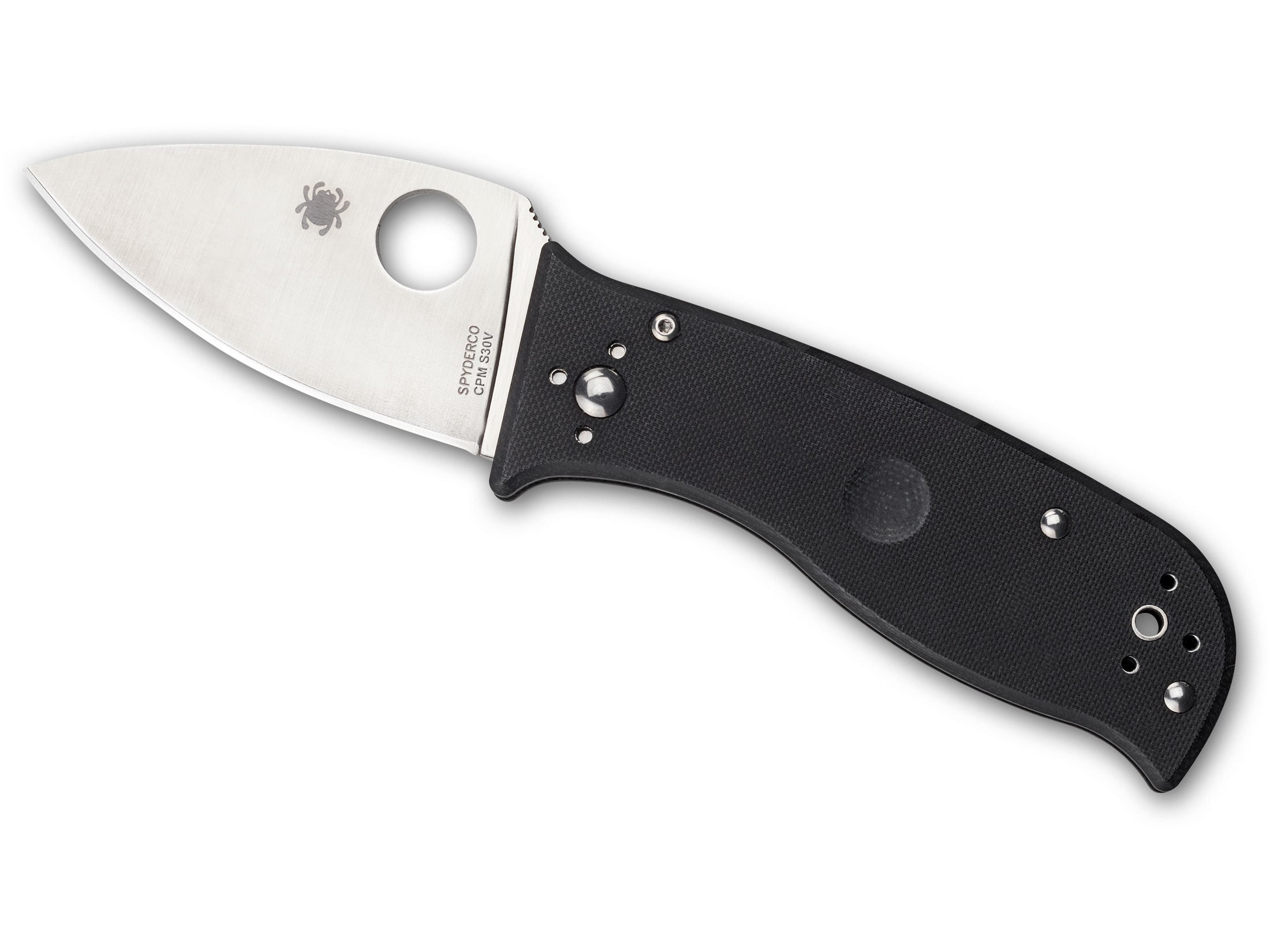 Spyderco Lil' Temperance 3 Folding Knife 2.9 Drop Point Cpm-s30v Ss