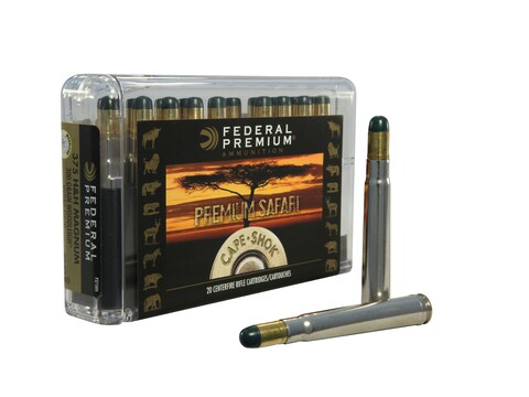 Federal Factory Second Cape-Shok Ammunition 375 H&H Magnum 300 Grain Woodleigh Hydrosta...