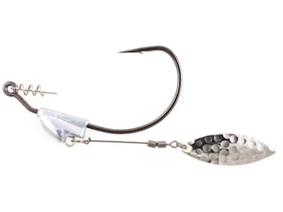 Owner Flashy Swimmer Weighted 6/0 Hook #3/8oz. Silver 2PK
