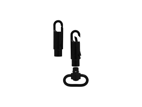 GrovTec Snap Hook Heavy Duty Quick Detach Sling Swivel Adapter Aluminum Black