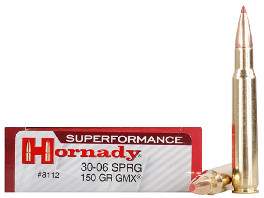 Hornady Superformance 30-06 Springfield Ammo 150 Grain Hornady GMX