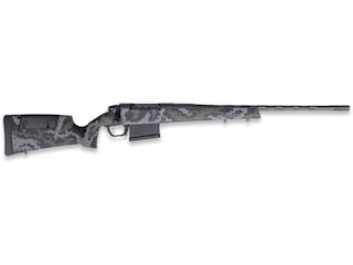 Seekins Precision Havak Element M3 Bolt Action Rifle 7mm Backcountry 22" Carbon Fiber Threaded Barrel Black Frame Woodland Adjustable Comb Stock