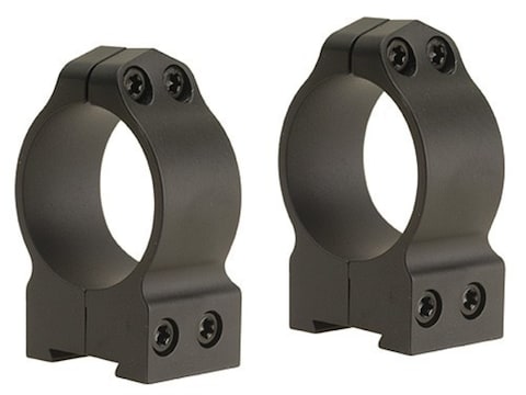 Warne 30mm Permanent-Attachable Scope Ring Mounts Tikka