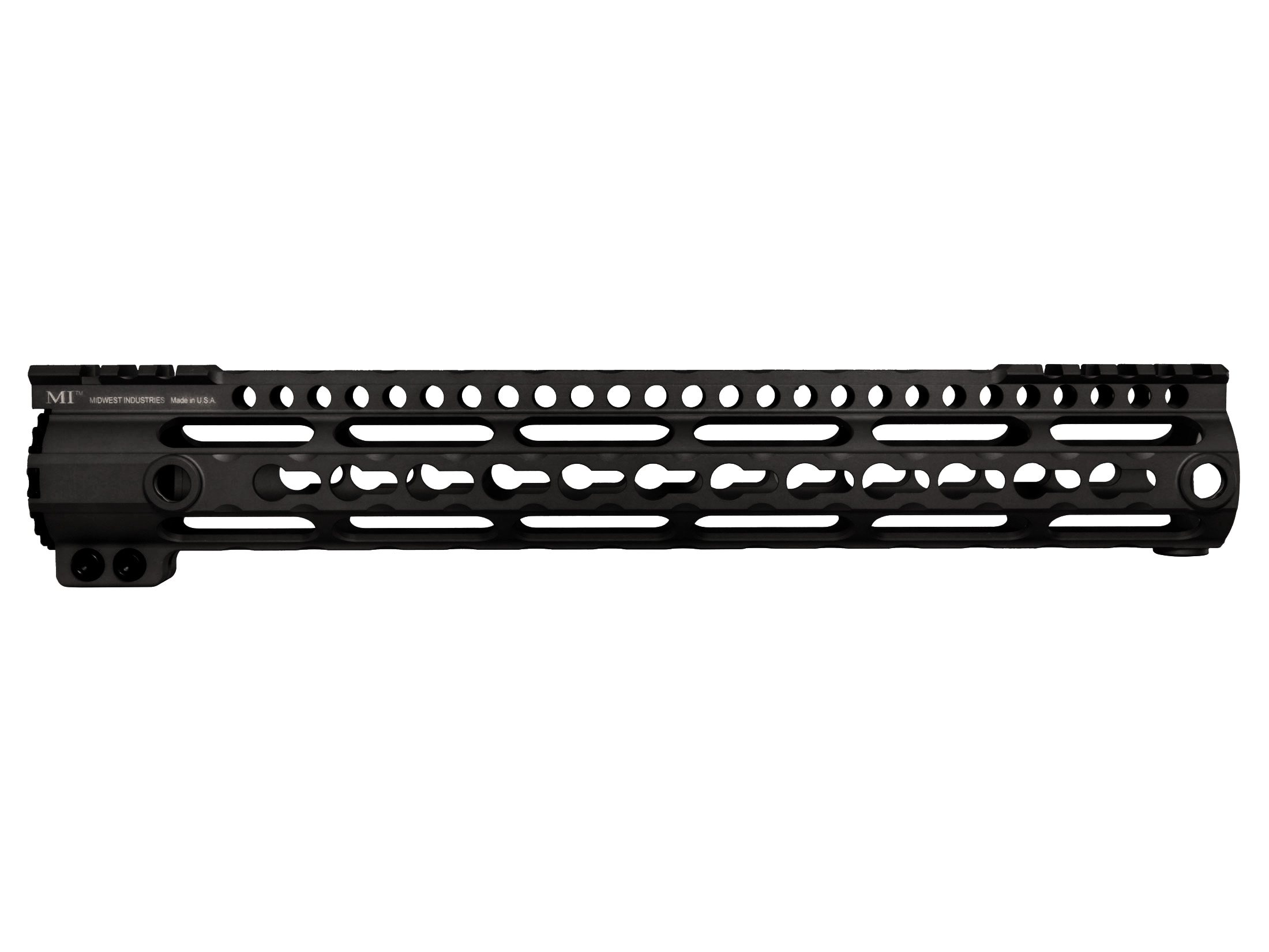 Midwest Keymod Panels Midwest Industries LWK-Series Free Float Lightweight KeyMod Handguard