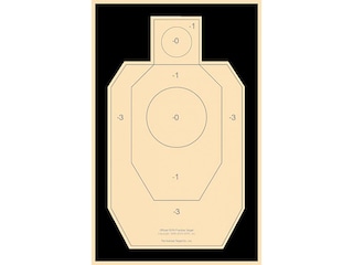 Official NRA B-29 Police Silhouette Shooting Targets, Paper Shooting Target,  Indoor and Outdoor Target, Great Value Targets, 25 Yard Police Pistol  Silhouette (50 Target Pack, Blue), Targets & Accessories -  Canada