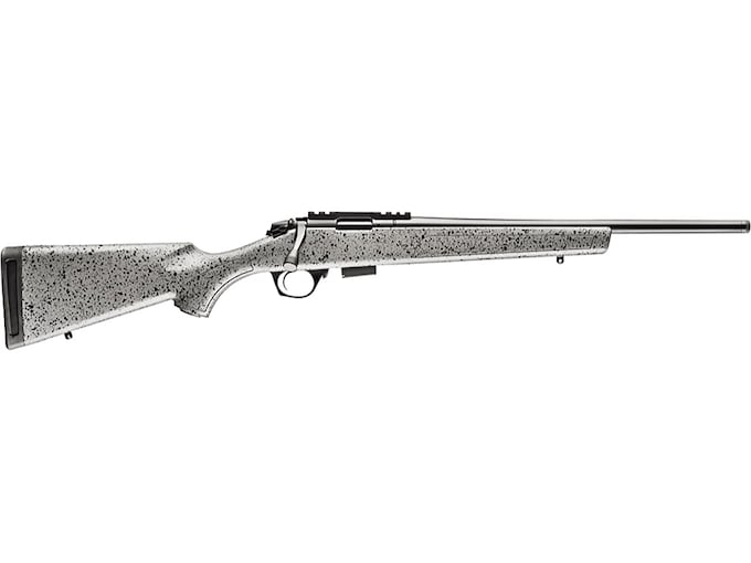 Bergara BMR Bolt Action Rifle 22 Long Rifle 18″ Matte Threaded Barrel Black Frame Gray/Black Field Stock