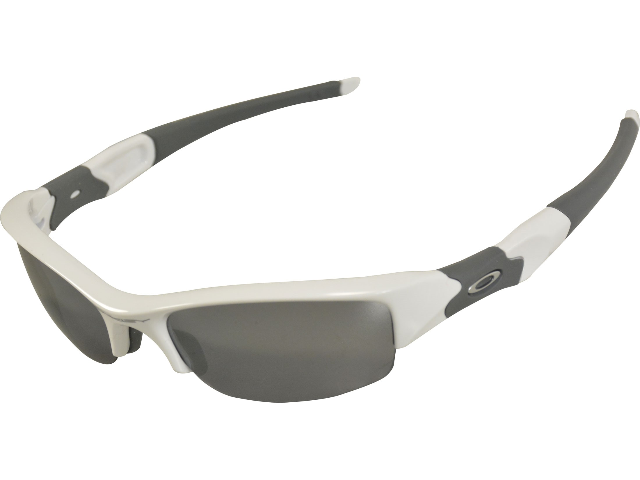 Oakley Flak Jacket Sunglasses Polished White Frameblack Iridum Lens 8315