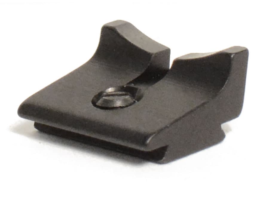 Williams Rear Sight Blade Square Notch 3/16 Height Aluminum Black