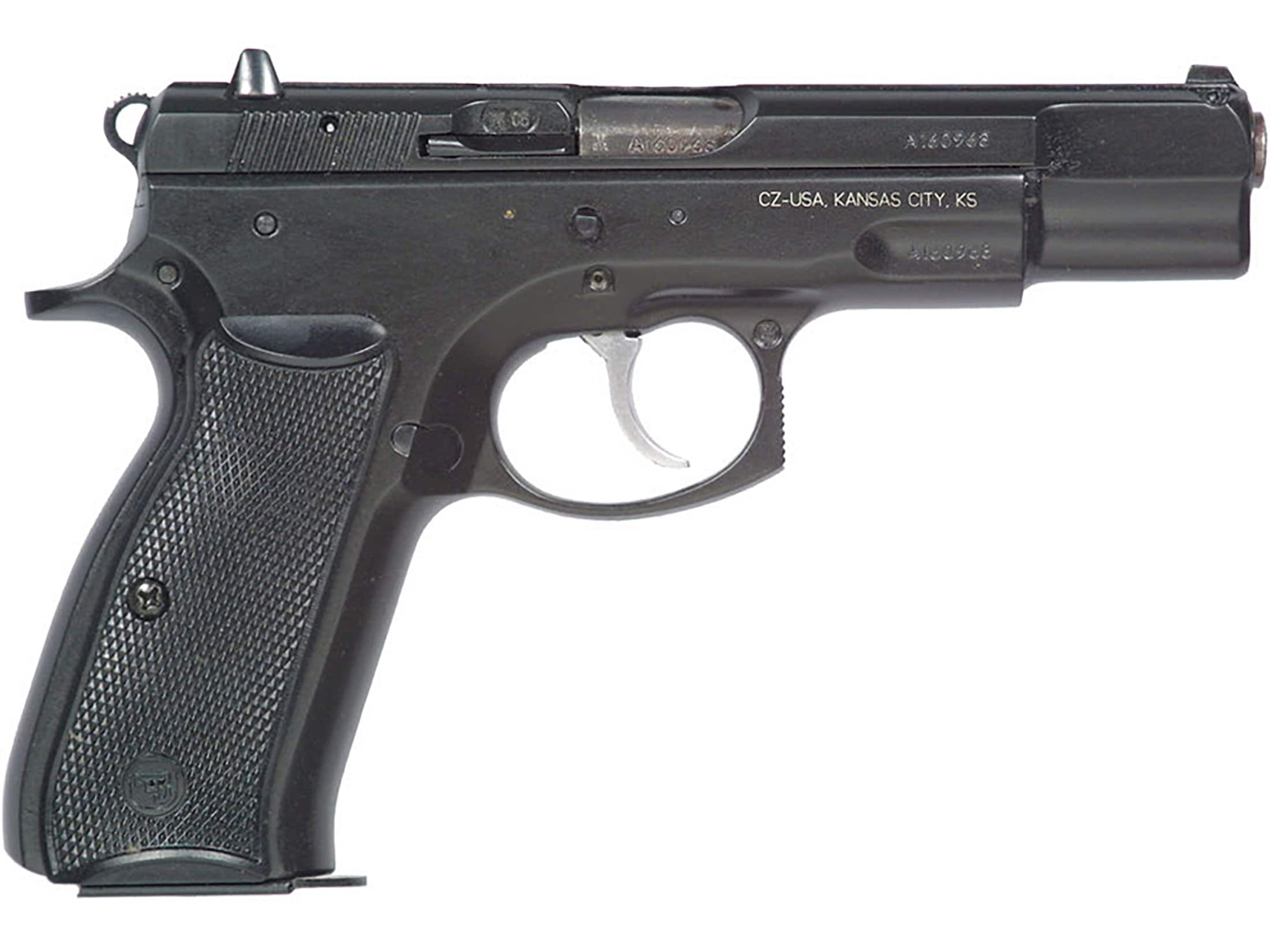 CZ-USA 75-B Semi-Automatic Pistol 9mm Luger 4.5 Barrel 16-Round Black