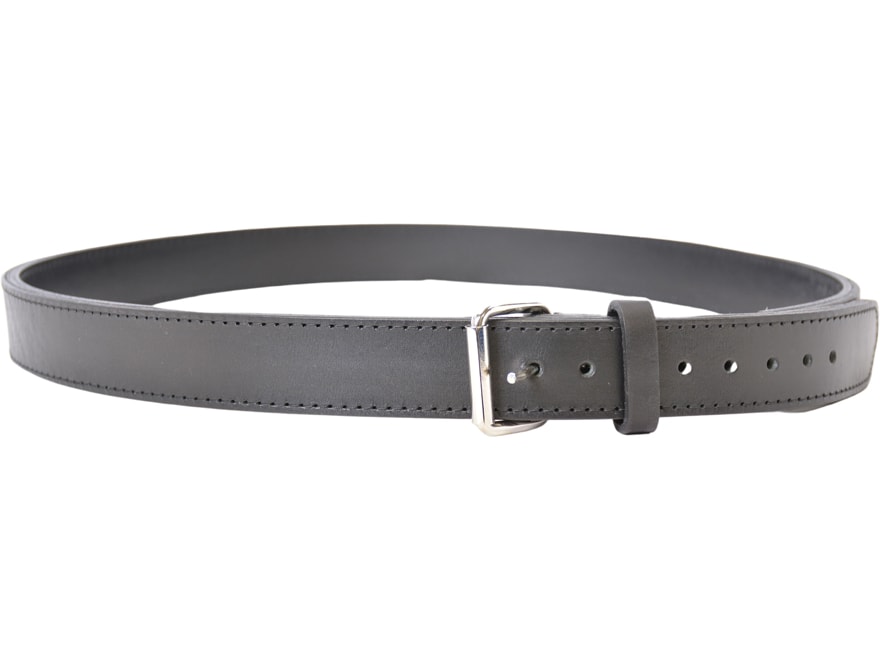 MidwayUSA AllAmerican Double Layer EDC Belt Leather Black 50 Waist
