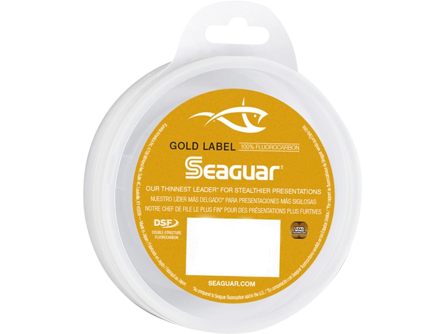 Seaguar Gold Label Fluorocarbon Fishing Line 10lb 25yd Clear