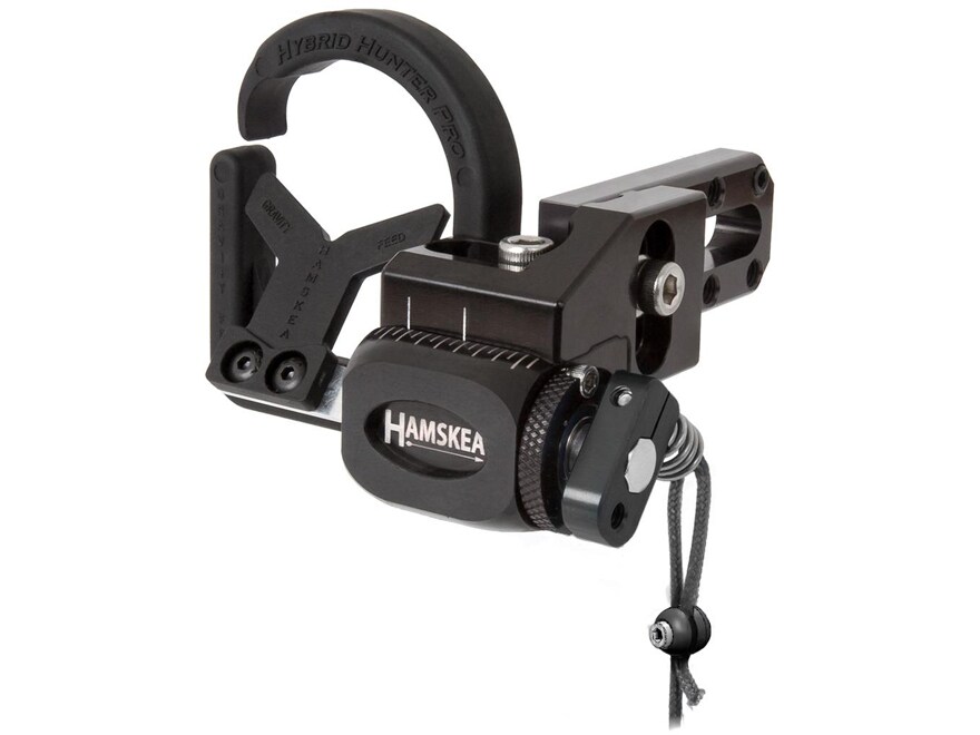 Hamskea Hybrid Hunter Pro DropAway Arrow Rest Right Hand Black