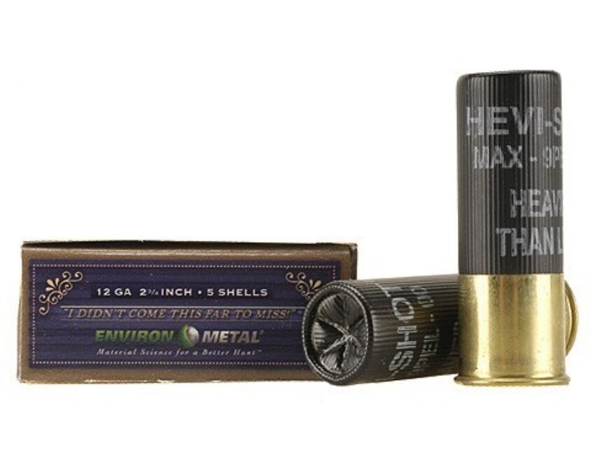HeviShot Dead Coyote Ammo 12 Ga 23/4 00 HeviShot Buckshot NonToxic