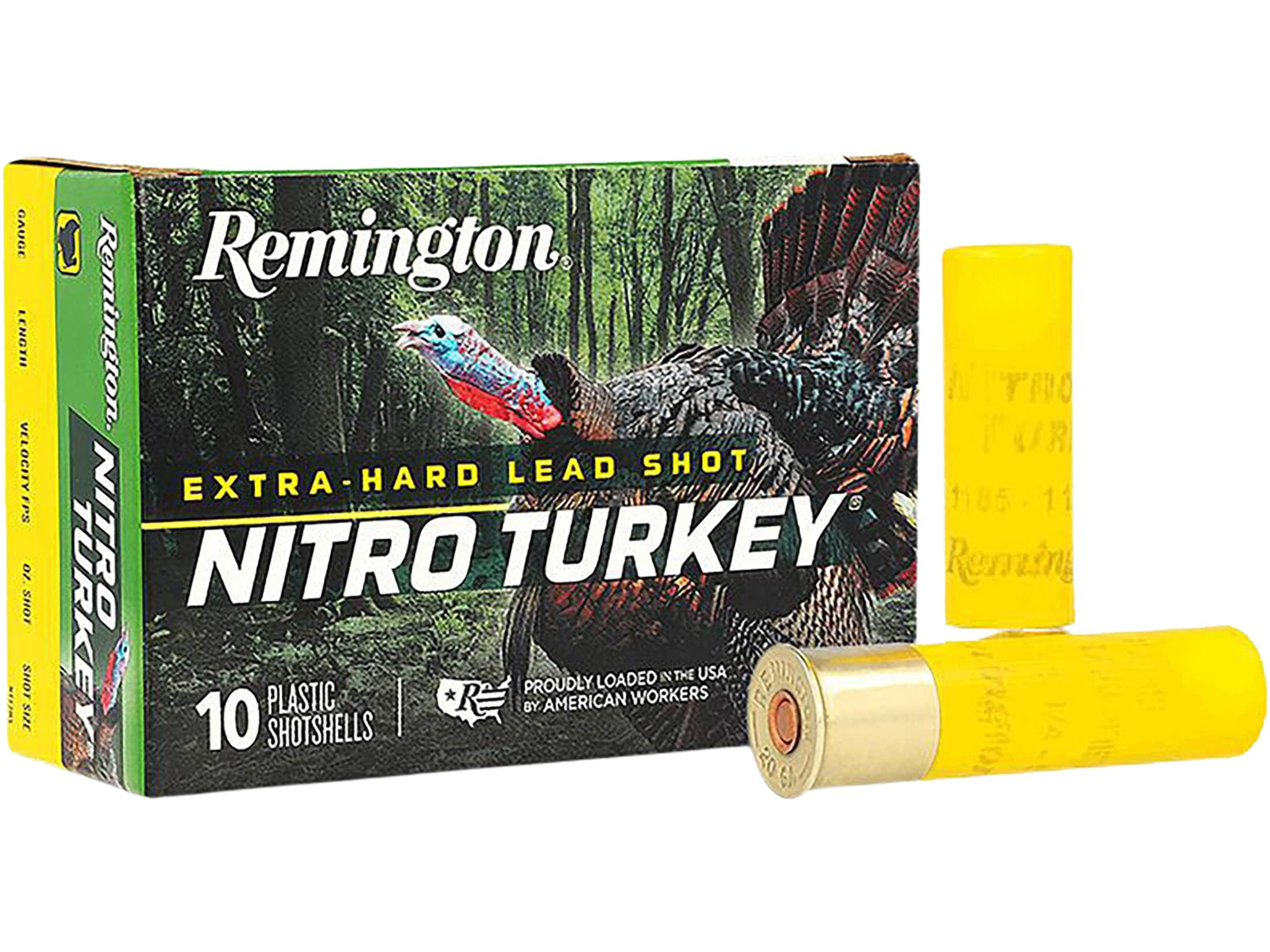 Remington Nitro Turkey 20 Ga Ammo 3 #5 Lead Shot 1-1/4oz Box of 10