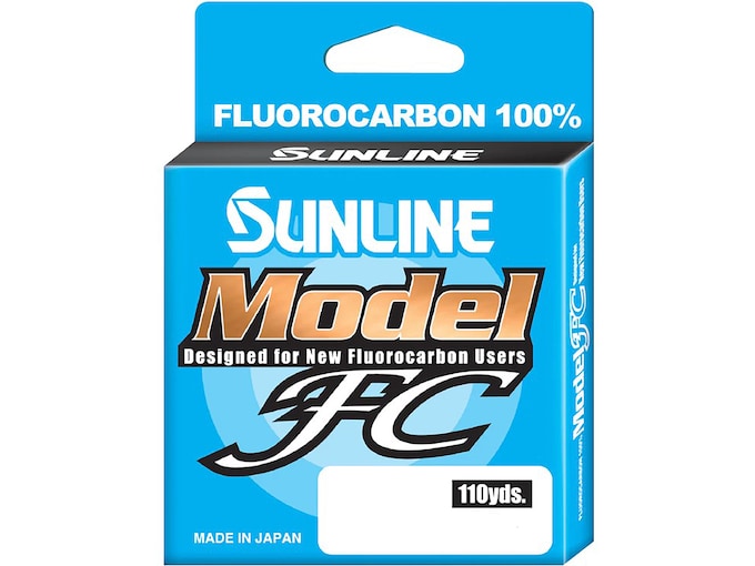 Sunline Model FC Fluorocarbon Fishing Line 10lb 110yd Clear