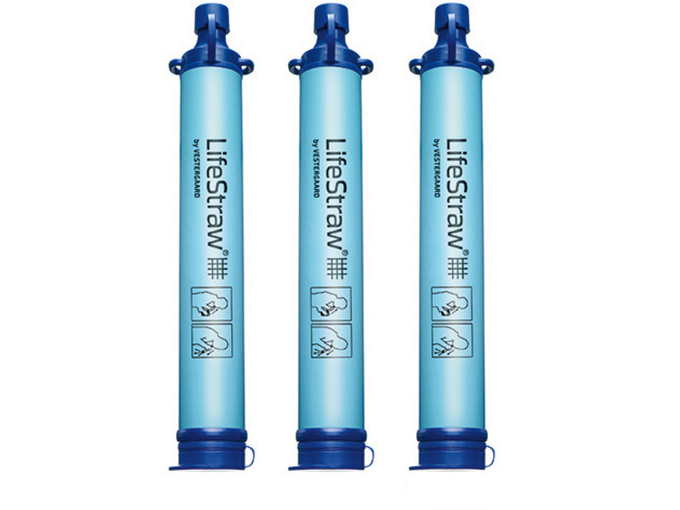 Silicone Case Designed for LifeStraw Personal Water Filter Straw (2 Pack)