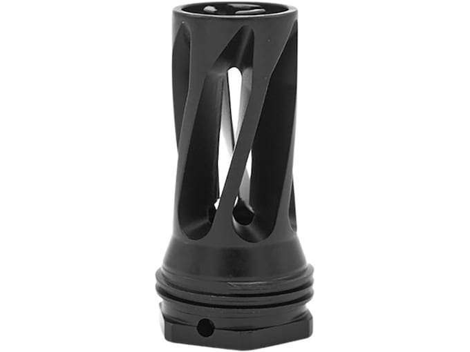 HUXWRX QD Flash Hider Suppressor Mount 7.62mm AR-10, LR-308 5/8"-24 Thread Black