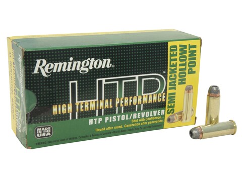 Remington High Terminal Performance (HTP) Ammunition 44 Remington Magnum 240 Grain Semi...