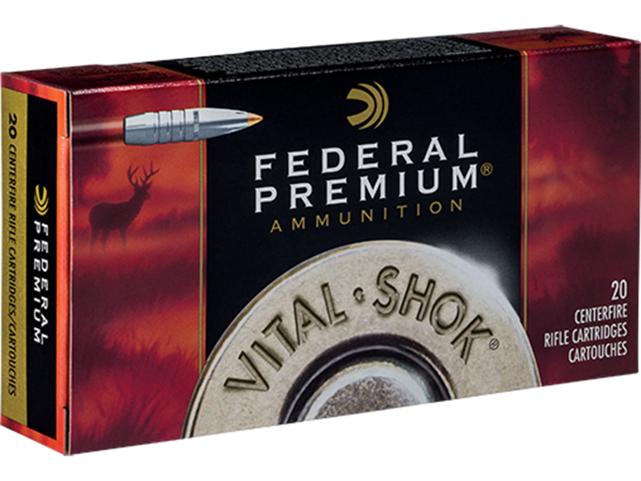 Federal Premium 300 Winchester Mag Ammo 180 Grain Bonded Polymer Tip 