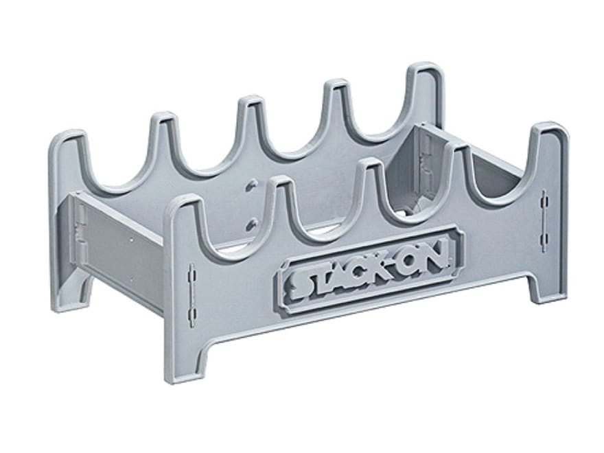 StackOn 4 Position Pistol Rack ABS Plastic Gray