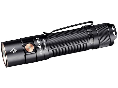 Fenix E35 V3 Flashlight LED with Rechargeable Lithium Battery Aluminum Black