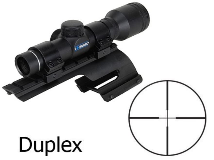 B-Square Shotgun Scope 2.5x 20mm Duplex Reticle Saddle Mount Remington