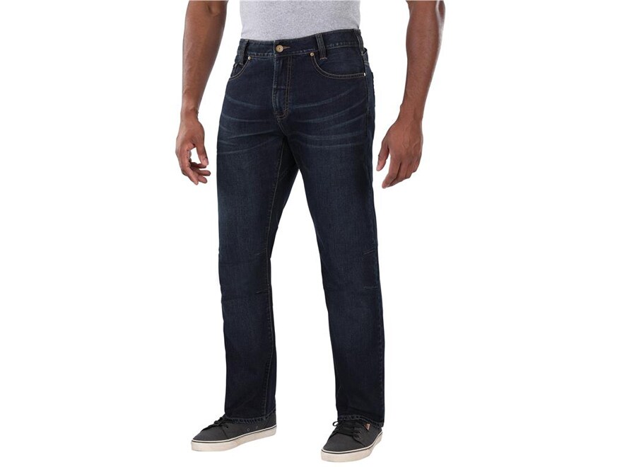 Vertx Men's Defiance Jeans Cotton/Polyester Dark Wash 36 Waist 36