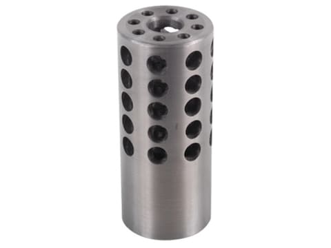 Vais Muzzle Brake Micro 243 Caliber, 6mm 1/2"-32 Thread .750" Outside Diameter x 1.750"...