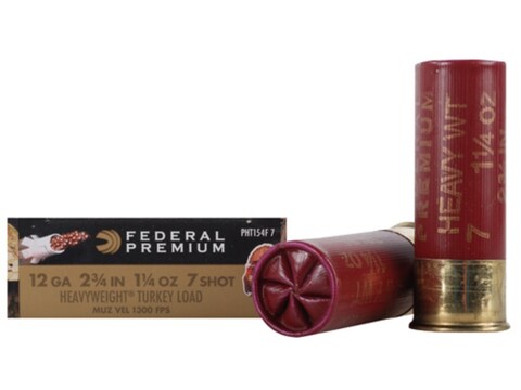 Federal Premium Mag-Shok Low Recoil Turkey Ammo 12 Ga 2-3/4 1-1/4oz #7