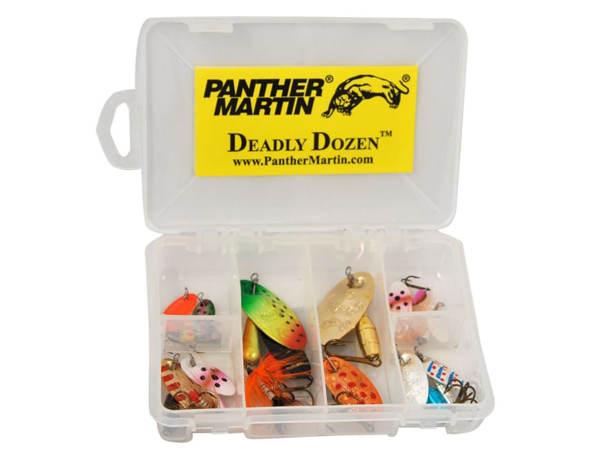 Panther Martin Deadly Dozen Spinner Kit Assorted 1/32-1/2oz 12PK