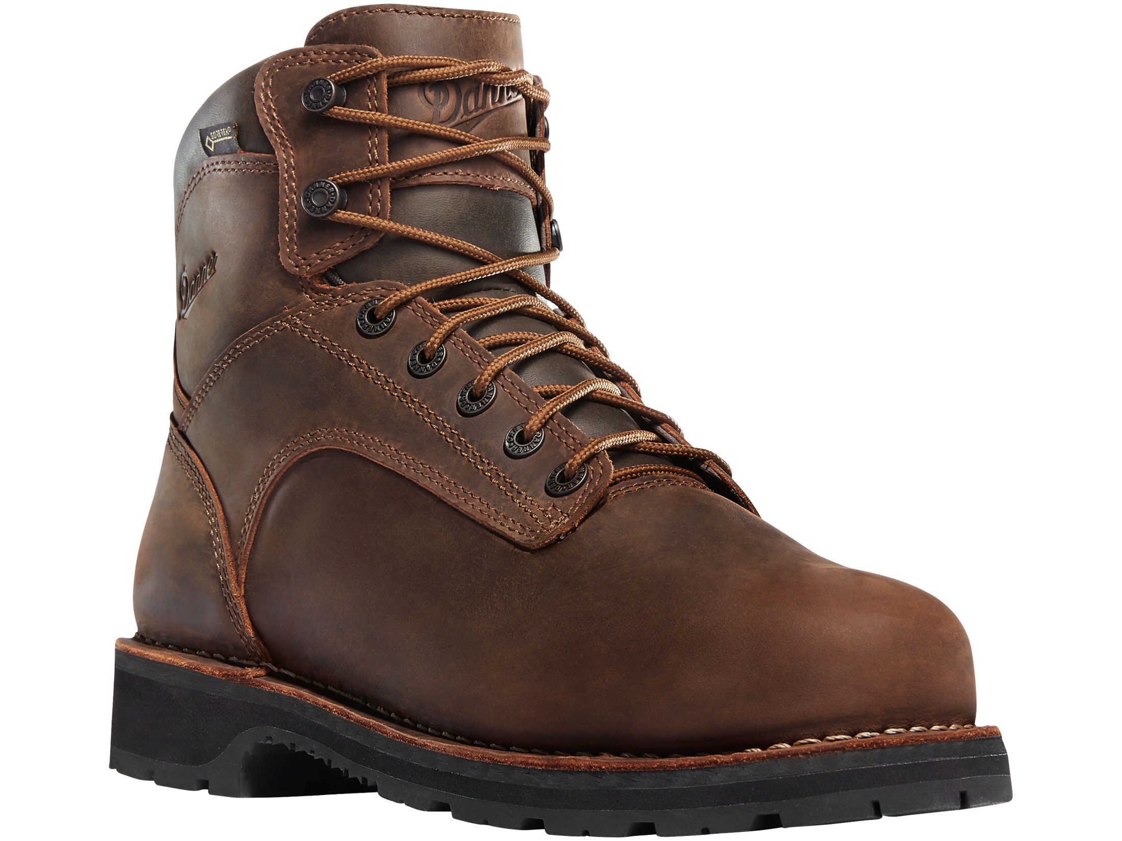 Danner Workman 6 GORE-TEX Aluminum Toe Work Boots Leather Brown Men's