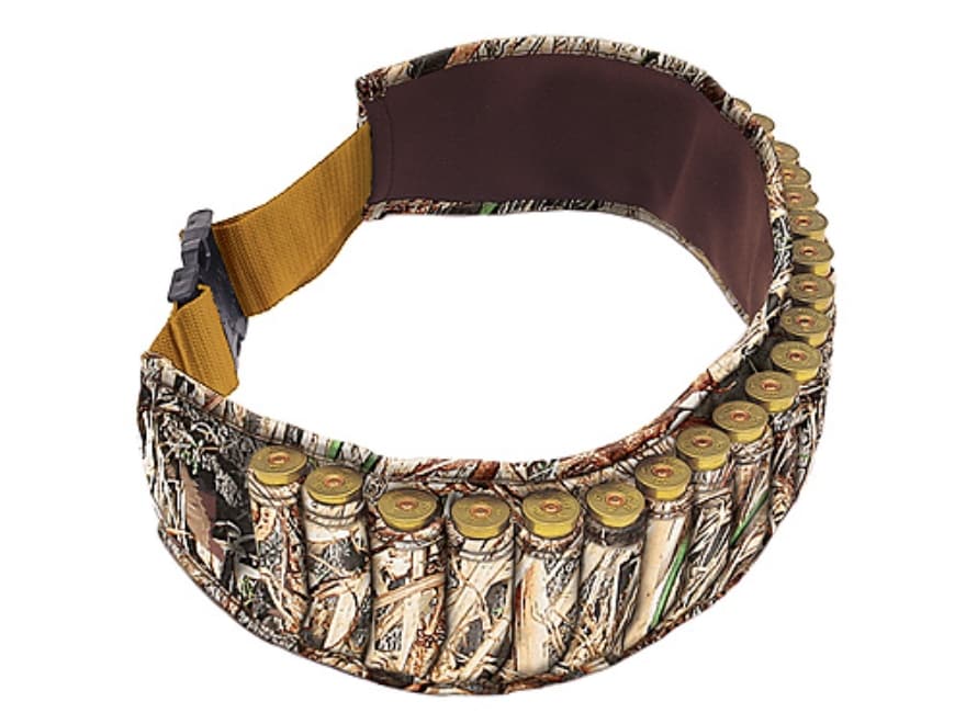 Allen Shotgun Ammo Carrier Belt 25Round Mossy Oak Duck Blind Camo
