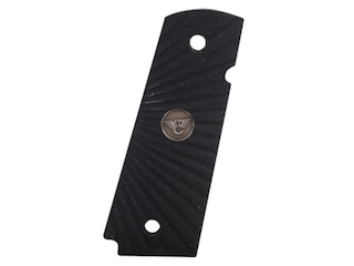 1911 Grips, Predator, Black/Gray, G10, Government/Commander