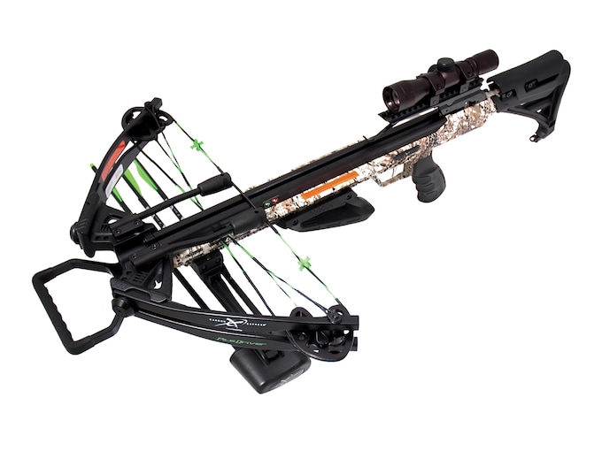 Carbon Express X-Force Piledriver 390 Badlands Camo with Crank Xbow Kit -  20310 