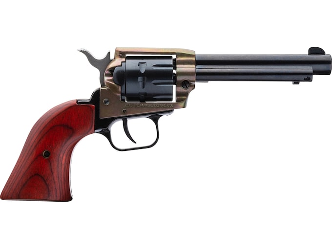 Heritage Rough Rider 22LR 4.75″ 9-Shot Black/Cocobolo Grips RR22999CH4