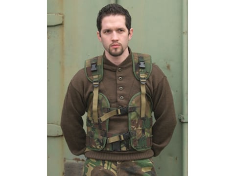Military Surplus Dutch Load Bearing Vest Grade 2 Camo