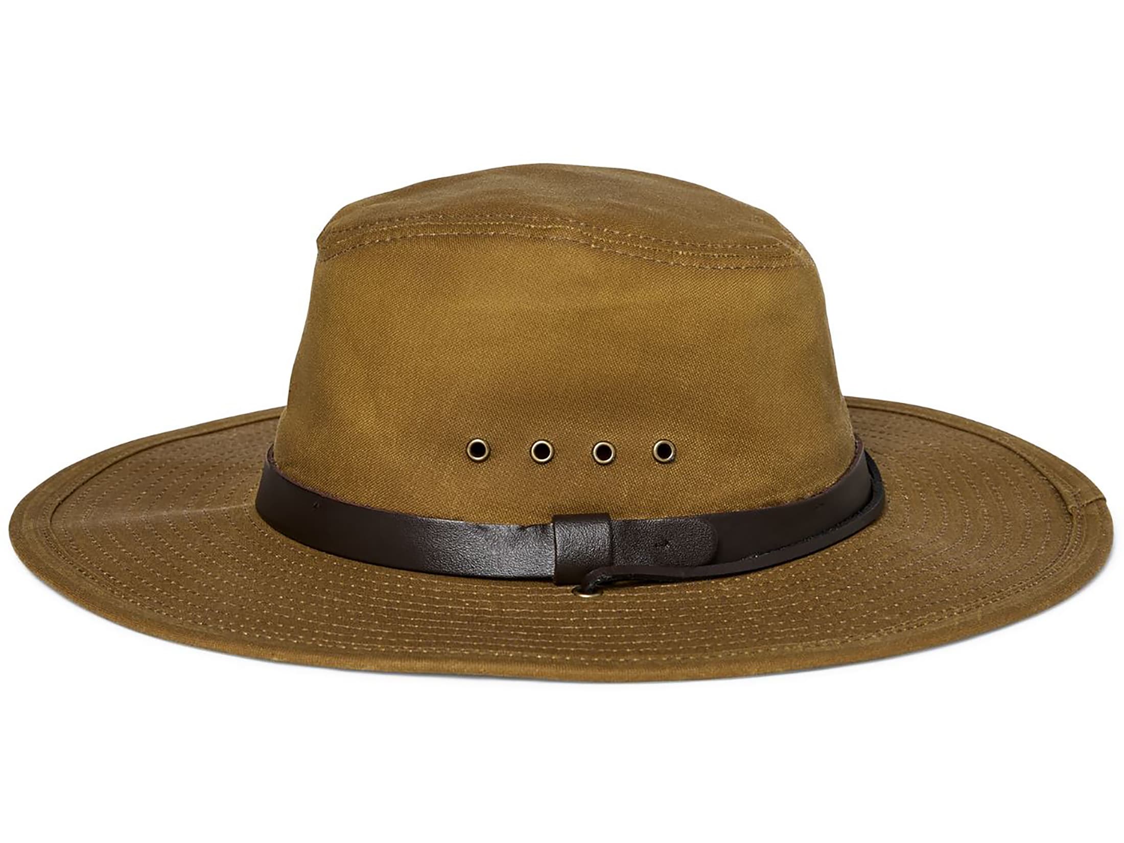Filson Men's Tin Bush Hat Dark Tan Medium