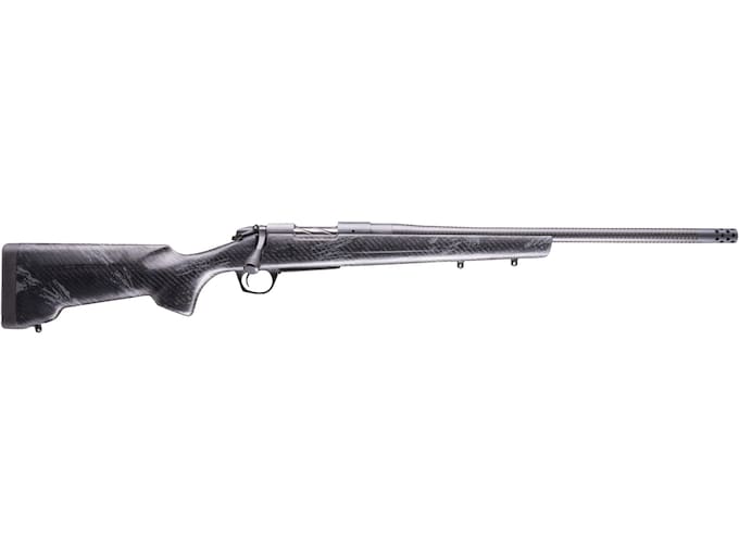Bergara B-14 Cima CF Bolt Action Rifle 7mm PRC 22" Carbon Fiber Threaded Barrel Sniper Gray Frame Black/Gray Field Stock