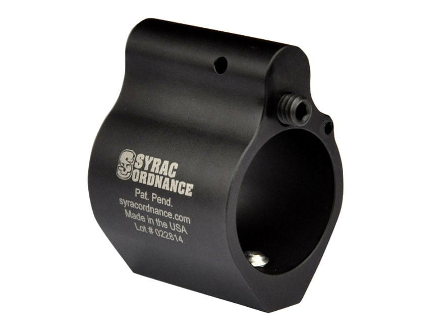 Syrac Ordnance Gen II ClickAdjustable Gas Block AR15, LR308 Bull